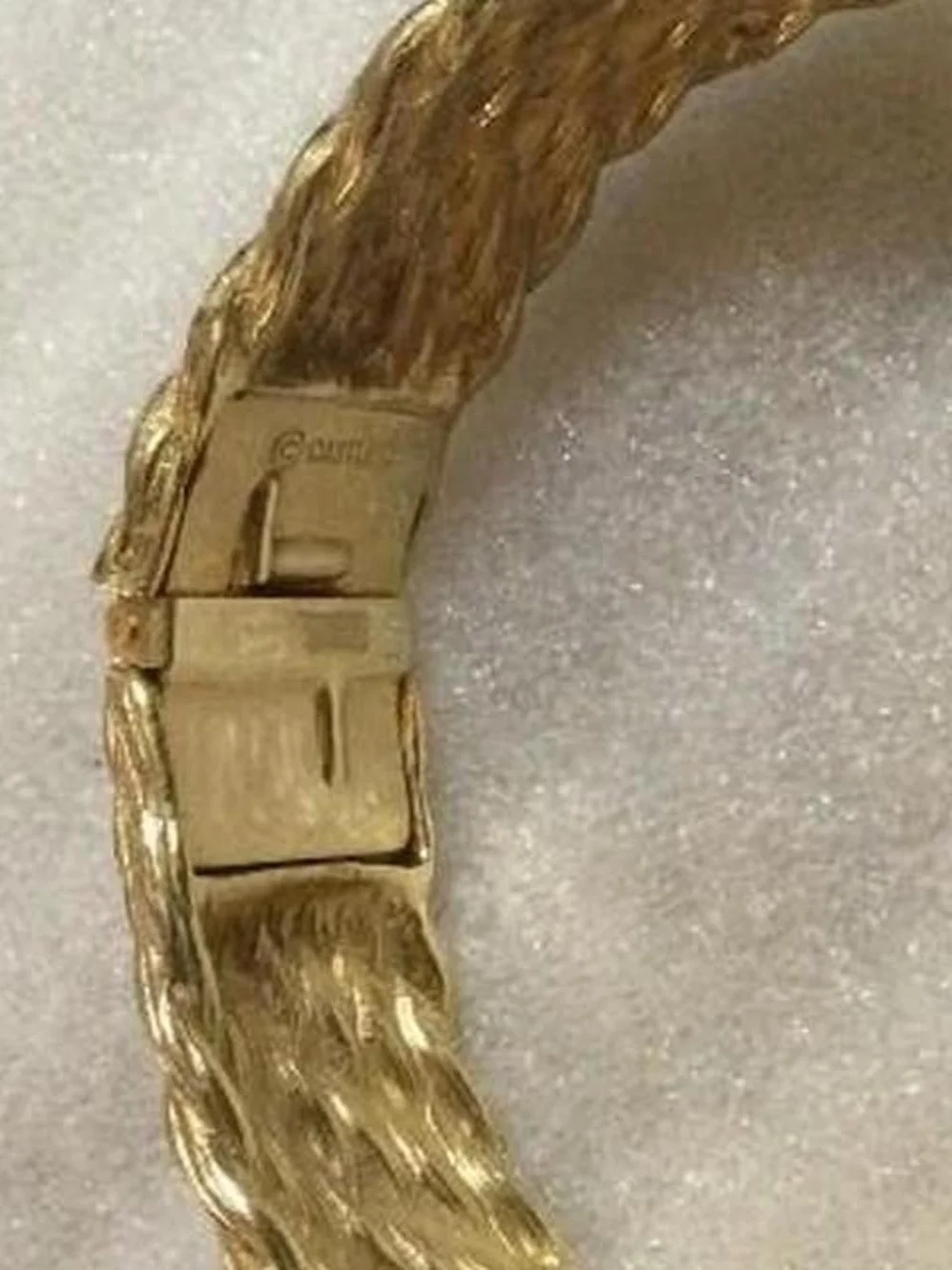 Castlecliff Hinged Bangle Bracelet